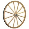 1069 - 24in Solid Aluminum Wood Wagon Wheel